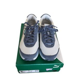 Puma Dual-Tone Blue Athletic Shoes